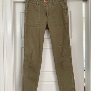 Billabong olive green pant, size 4